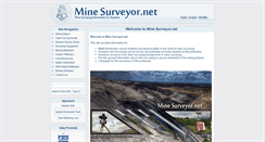 Desktop Screenshot of minesurveyor.net